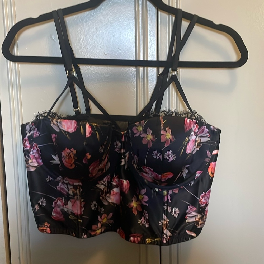 Victoria Secret Floral Bustier